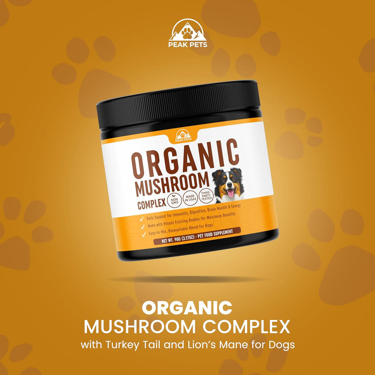 Organic Mushroom Complex for Dogs
