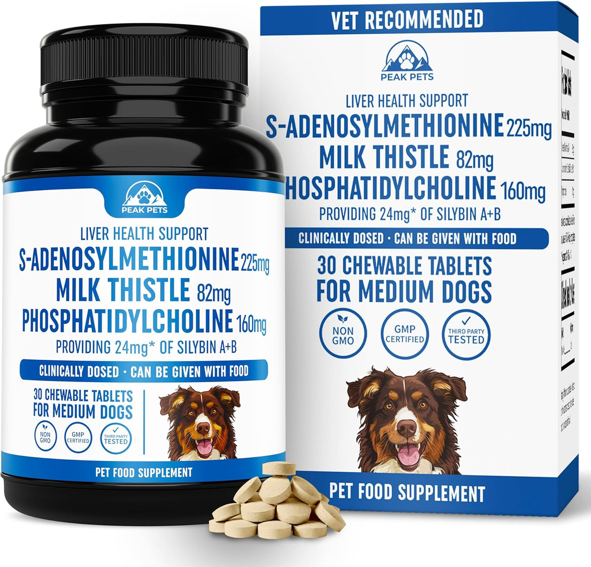 Liver Health Support for Medium Dogs