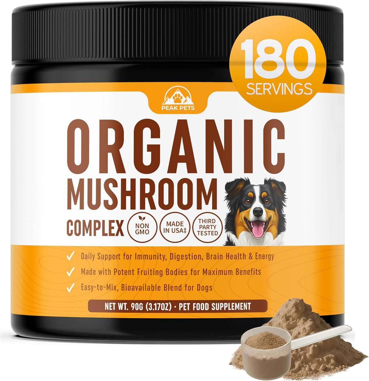 Organic Mushroom Complex for Dogs