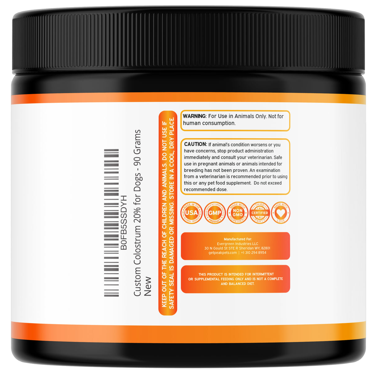 Bovine Colostrum for Dogs | Raw Colostrum Powder for All Ages, Breeds & Sizes