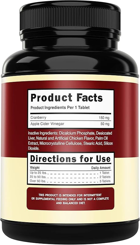 Cranberry Supplement for Dogs UTI Treatment