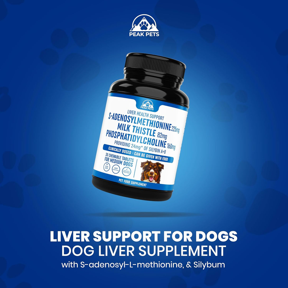 Liver Health Support for Medium Dogs