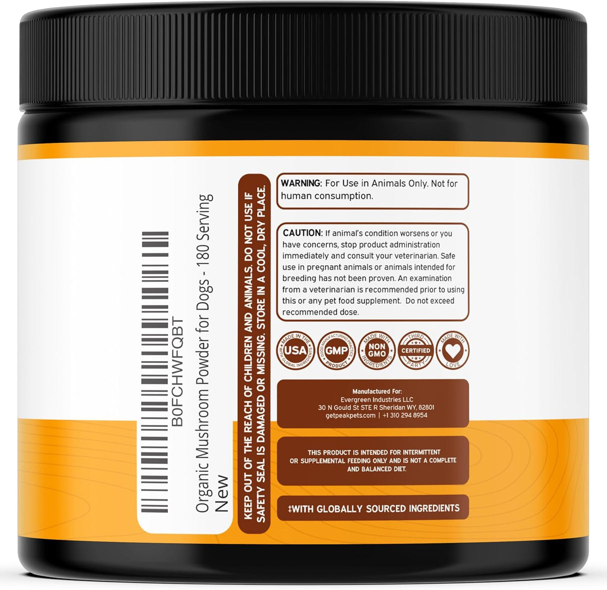 Organic Mushroom Complex for Dogs