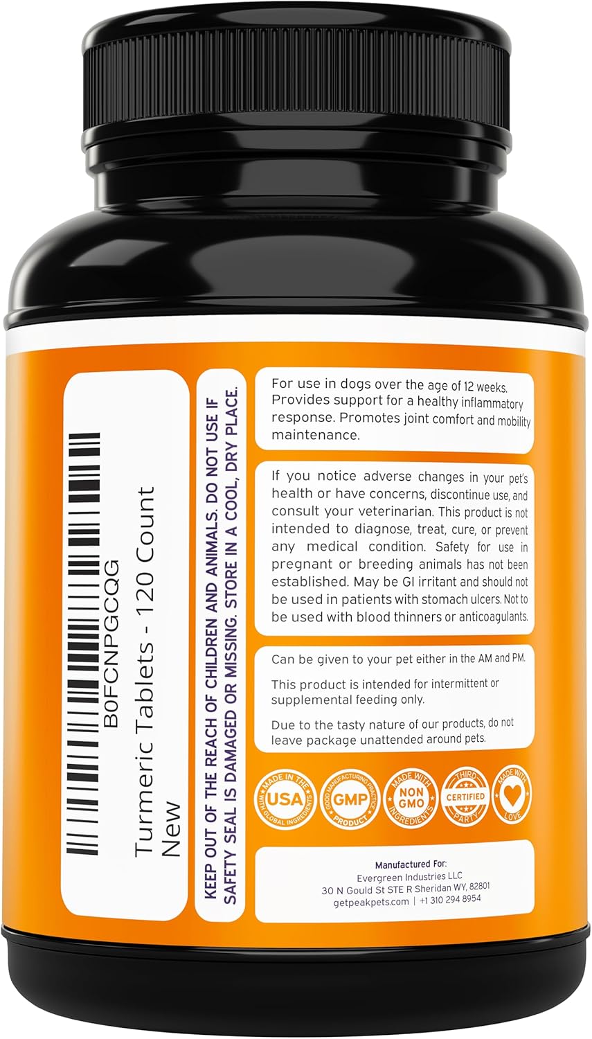 Turmeric Tablets for Dogs