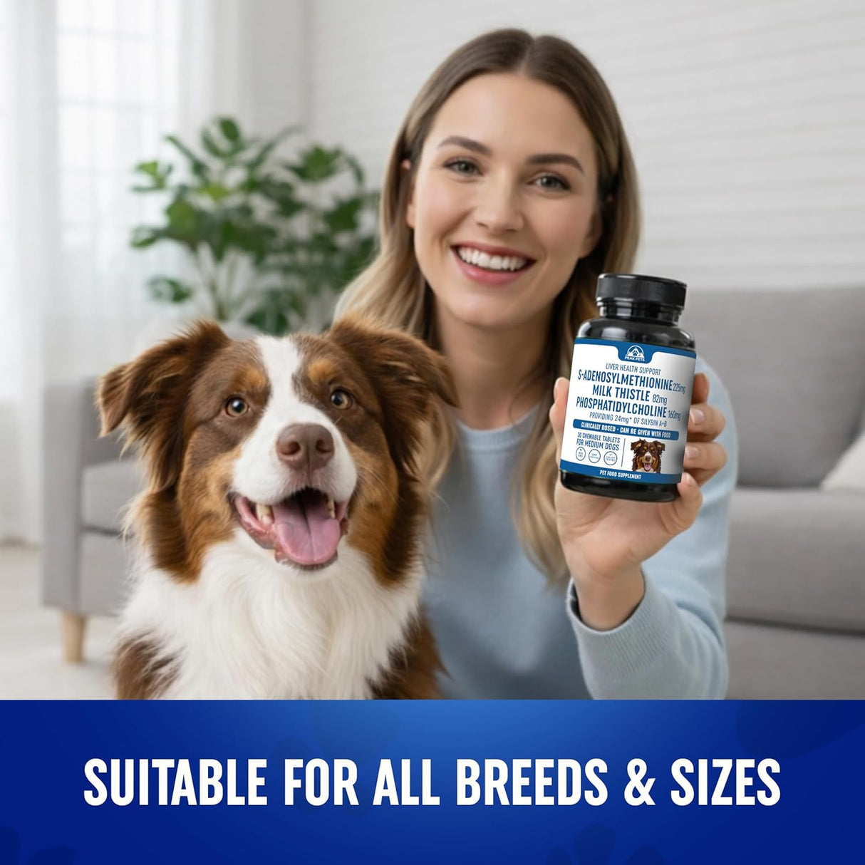 Liver Health Support for Medium Dogs