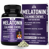 Melatonin Calming Chews Sleep Aid for Dogs